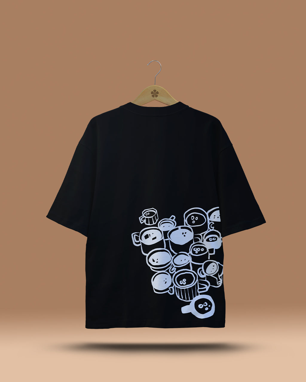 Need Coffee oversized t-shirt