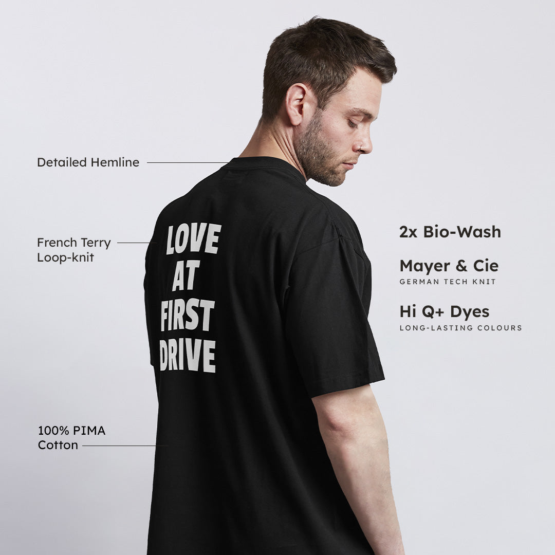 Engine love oversized t-shirt